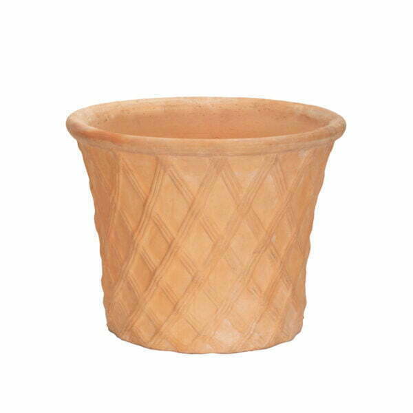 Terracotta Lattice Cone | Apta